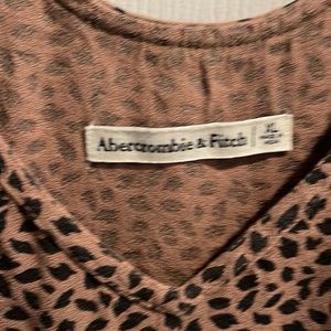 Abercrombie animal print tank